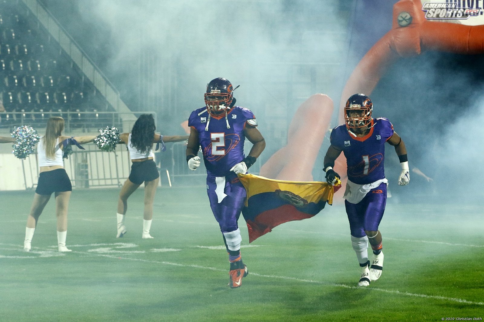GFL Playoffs Viertelfinale: Frankfurt Universe vs Hildesheim Invaders 28:07 21.09.2019