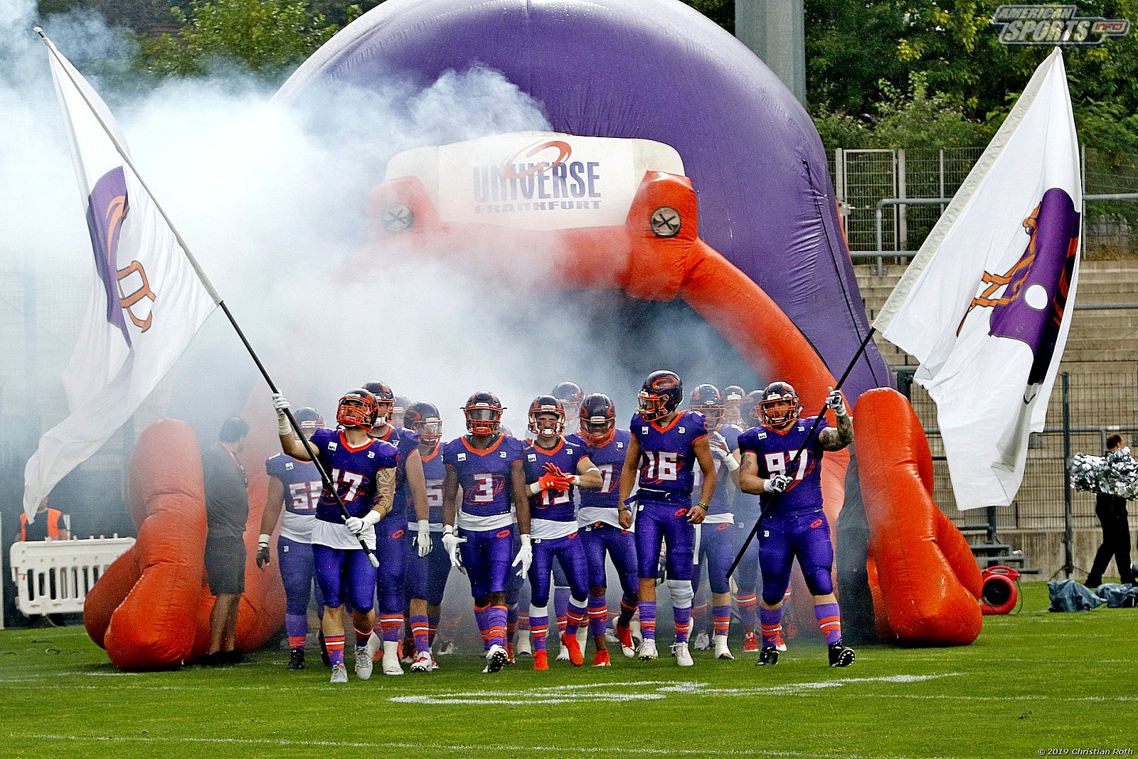 GFL Süd: Frankfurt Universe vs Kirchdorf Wildcats 38:17 28.07.2019