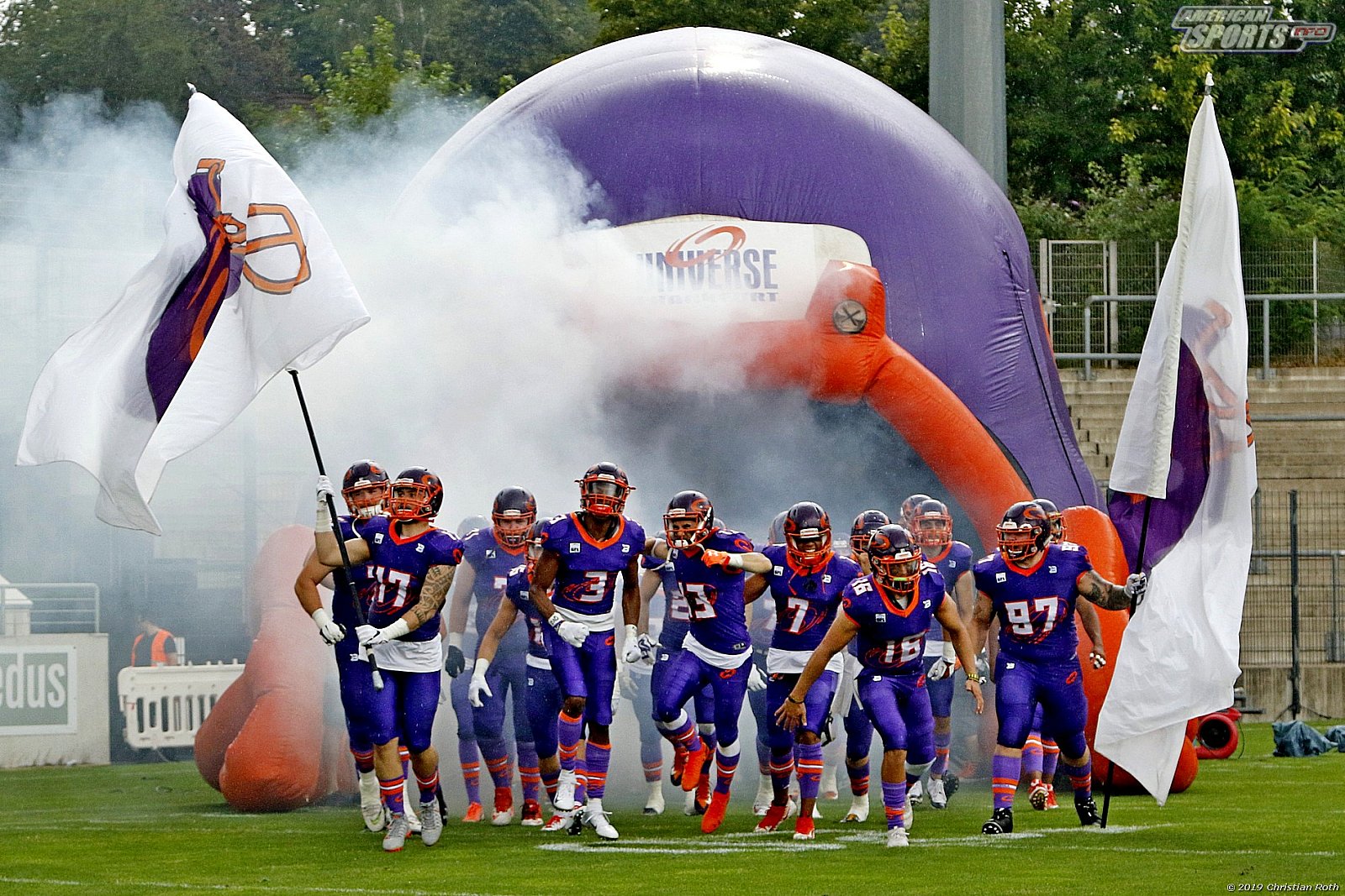 GFL Süd: Frankfurt Universe vs Kirchdorf Wildcats 38:17 28.07.2019