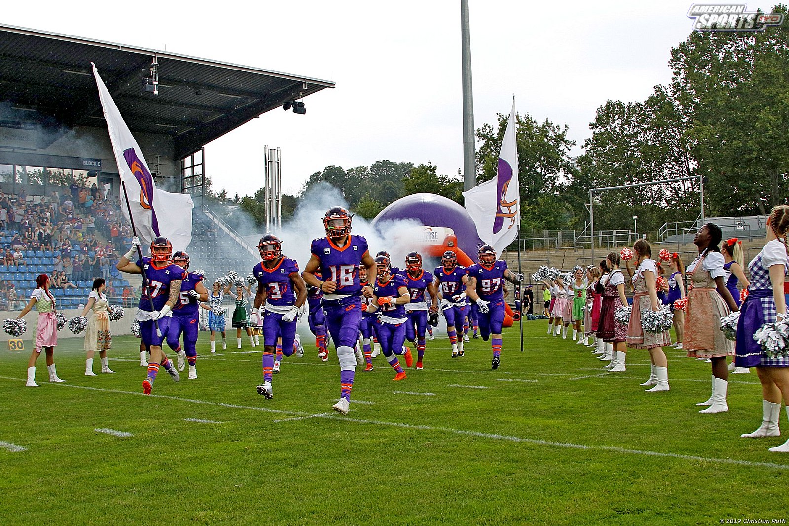 GFL Süd: Frankfurt Universe vs Kirchdorf Wildcats 38:17 28.07.2019