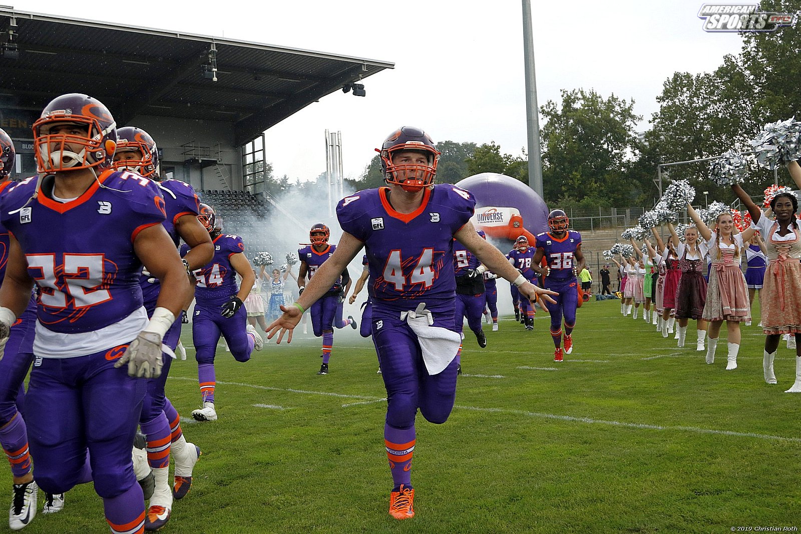 GFL Süd: Frankfurt Universe vs Kirchdorf Wildcats 38:17 28.07.2019