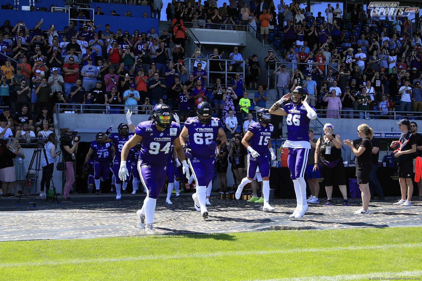 ELF: Frankfurt Galaxy vs Cologne Centurions 46:14 18.07.2022