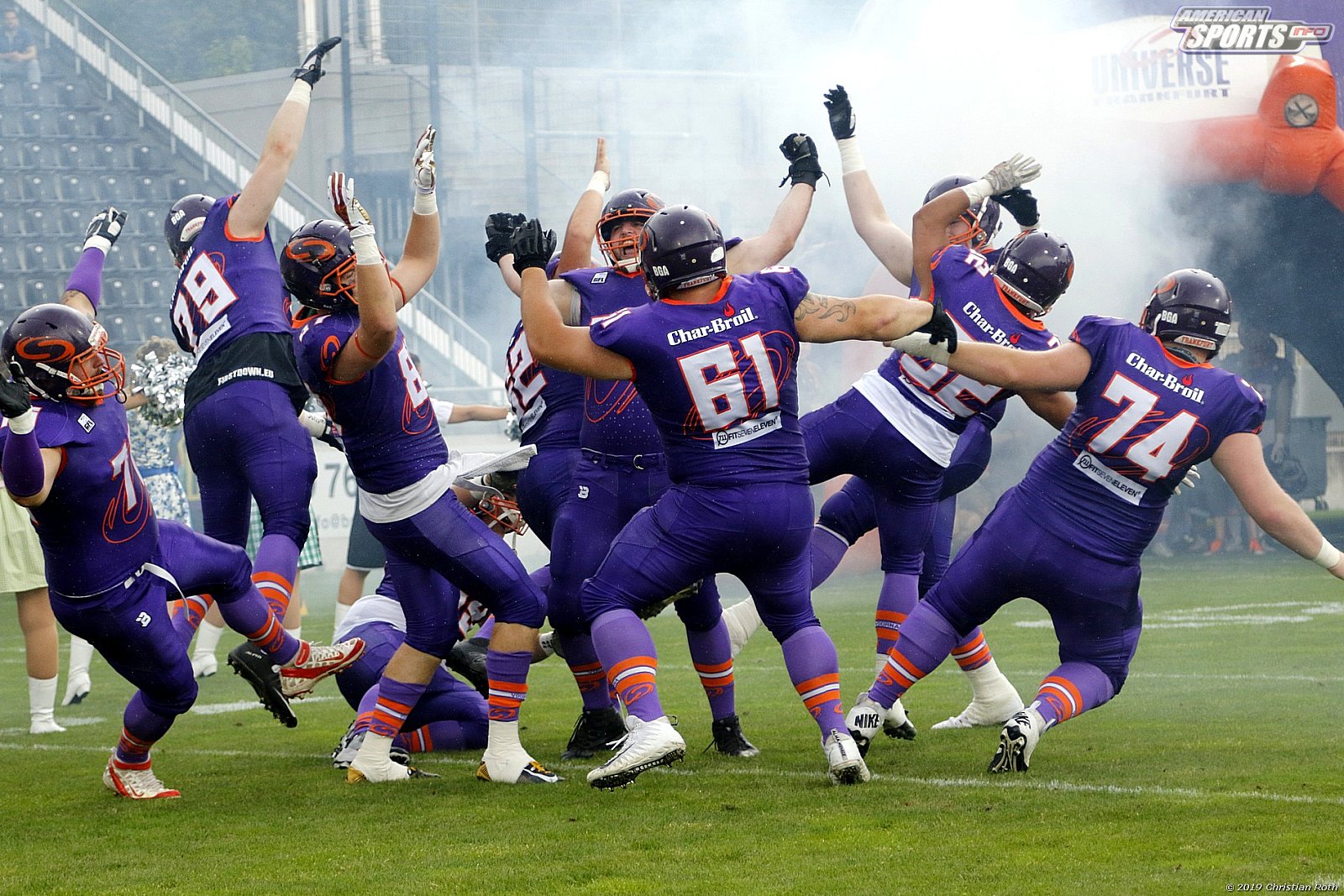 GFL Süd: Frankfurt Universe vs Kirchdorf Wildcats 38:17 28.07.2019
