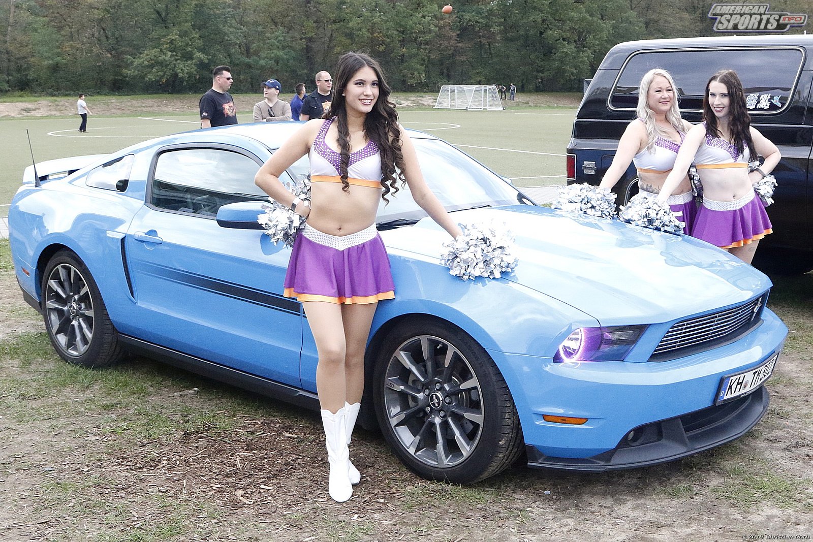 Die Frankfurt Universe Cheerleader beim Germanbowl XLI am 12.10.2019