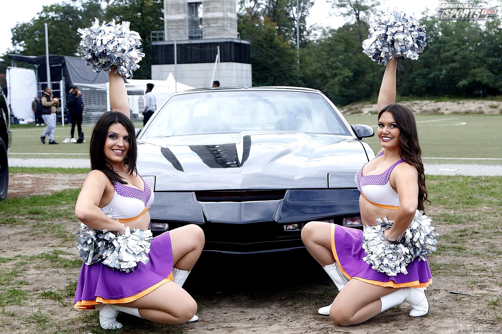 Die Frankfurt Universe Cheerleader beim Germanbowl XLI am 12.10.2019