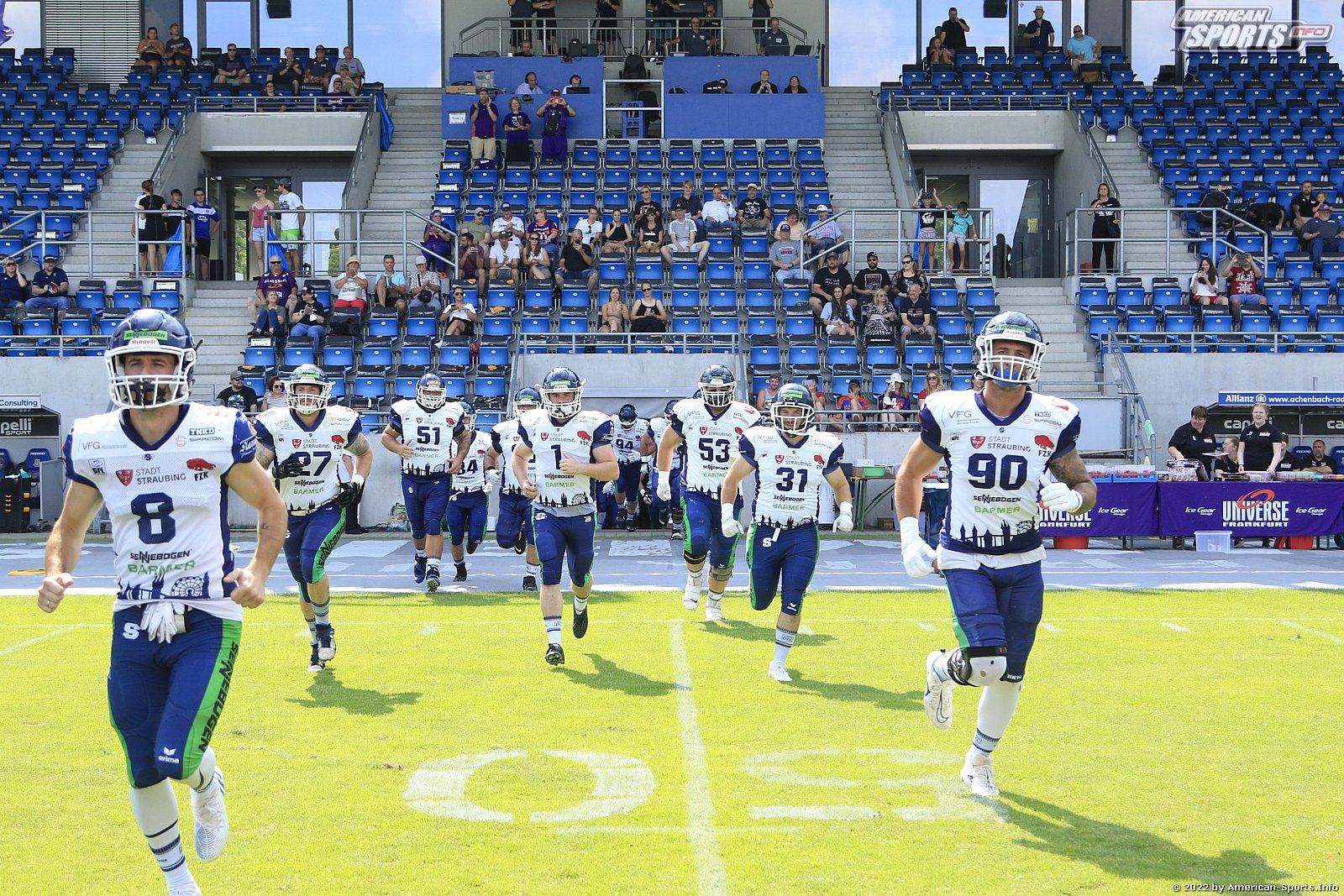 GFL SÜD: Frankfurt Universe vs Straubing Spiders 24:59 30.07.2022