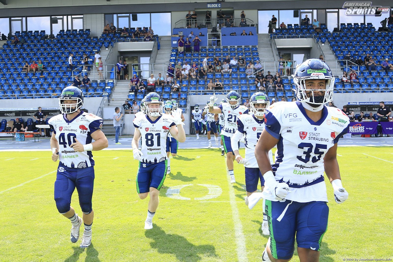 GFL SÜD: Frankfurt Universe vs Straubing Spiders 24:59 30.07.2022