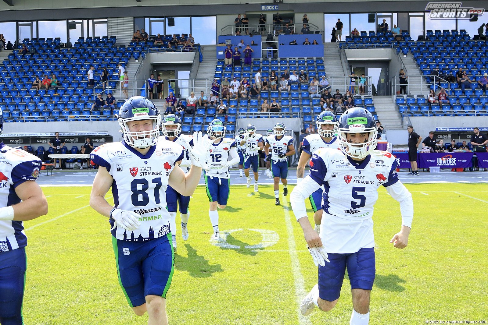 GFL SÜD: Frankfurt Universe vs Straubing Spiders 24:59 30.07.2022