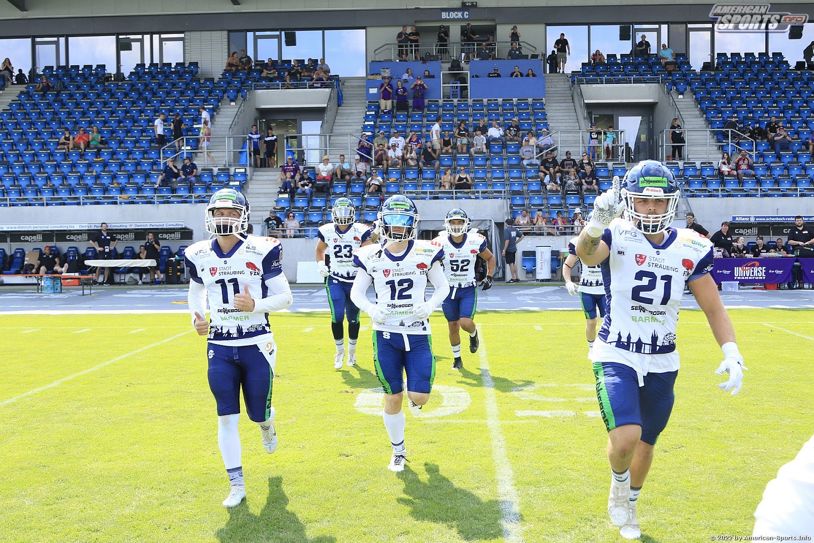 GFL SÜD: Frankfurt Universe vs Straubing Spiders 24:59 30.07.2022