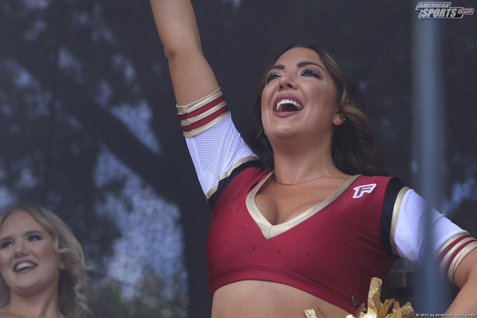 ELF: Die Pyromaniacs Cheerleader beim Heimspiel von Rhein Fire gegen die Frankfurt Galaxy am 21.08.2022