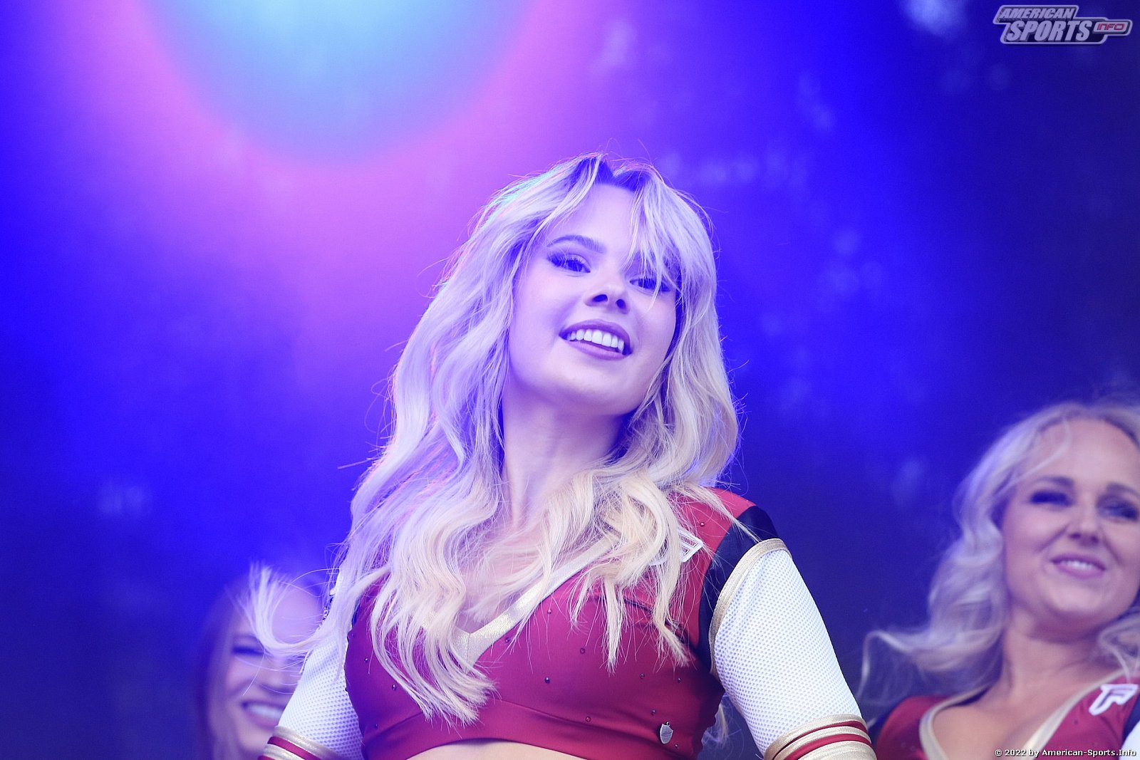 ELF: Die Pyromaniacs Cheerleader beim Heimspiel von Rhein Fire gegen die Frankfurt Galaxy am 21.08.2022