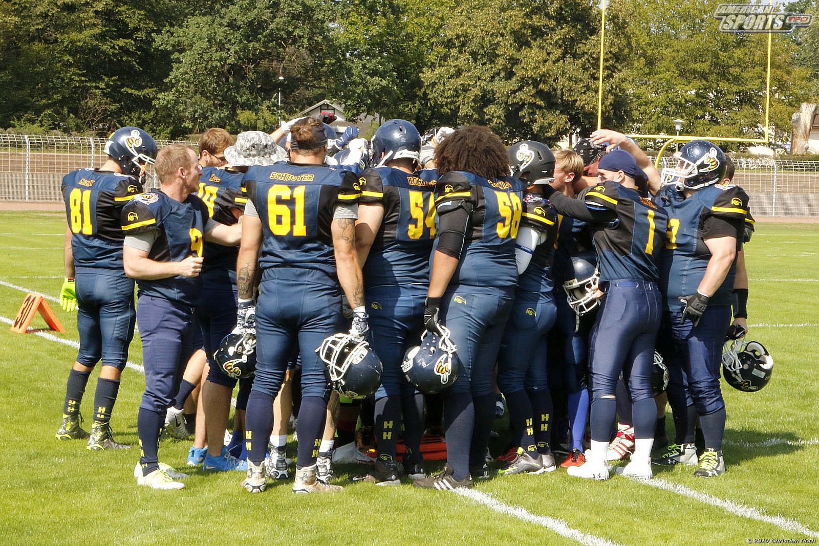 OL Hessen: Hanau Hornets vs Rhein-Main Rockets 20:33 04.08.2019