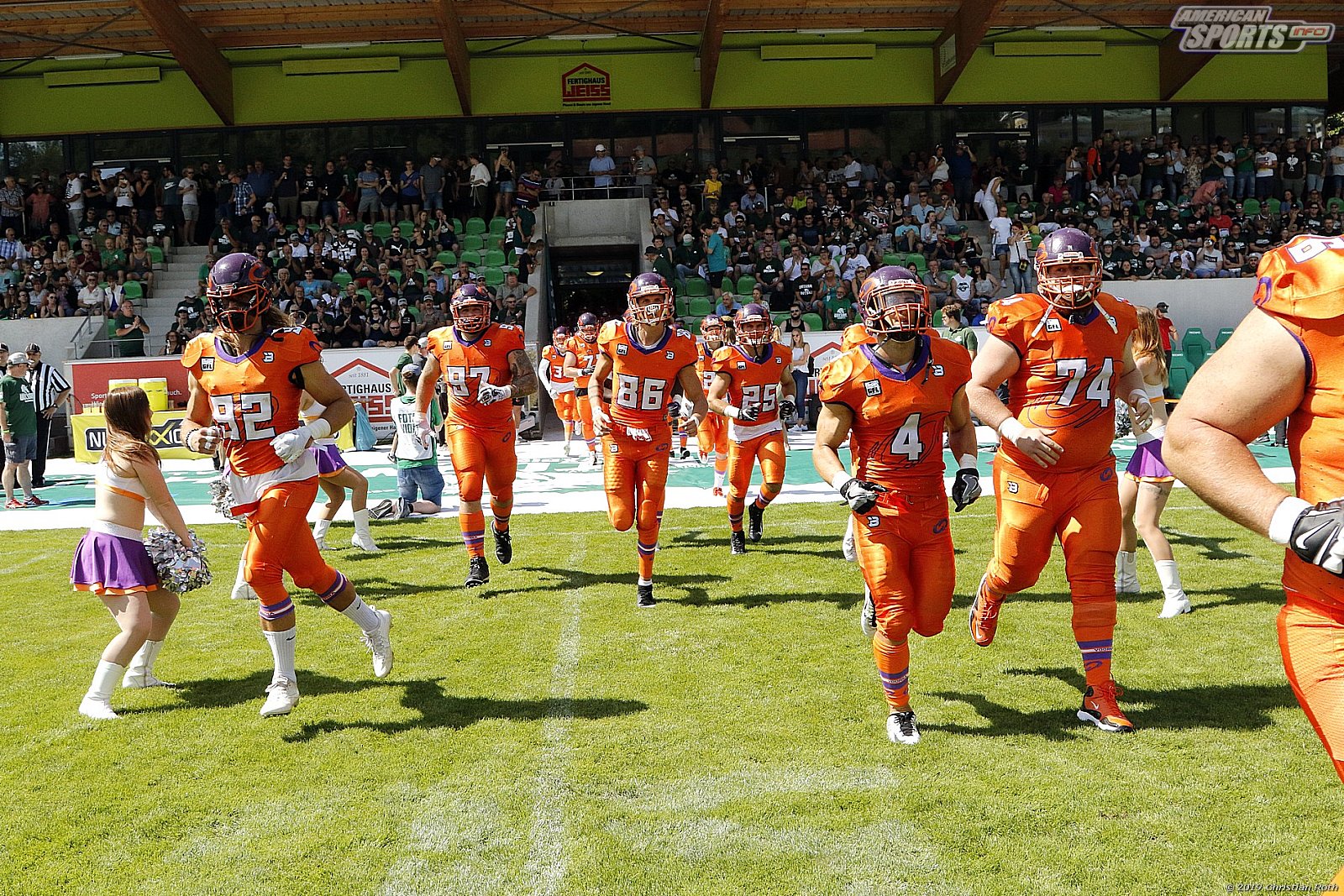 GFL Süd: Schwäbisch Hall Unicorns vs Frankfurt Universe 42:34 11.08.2019