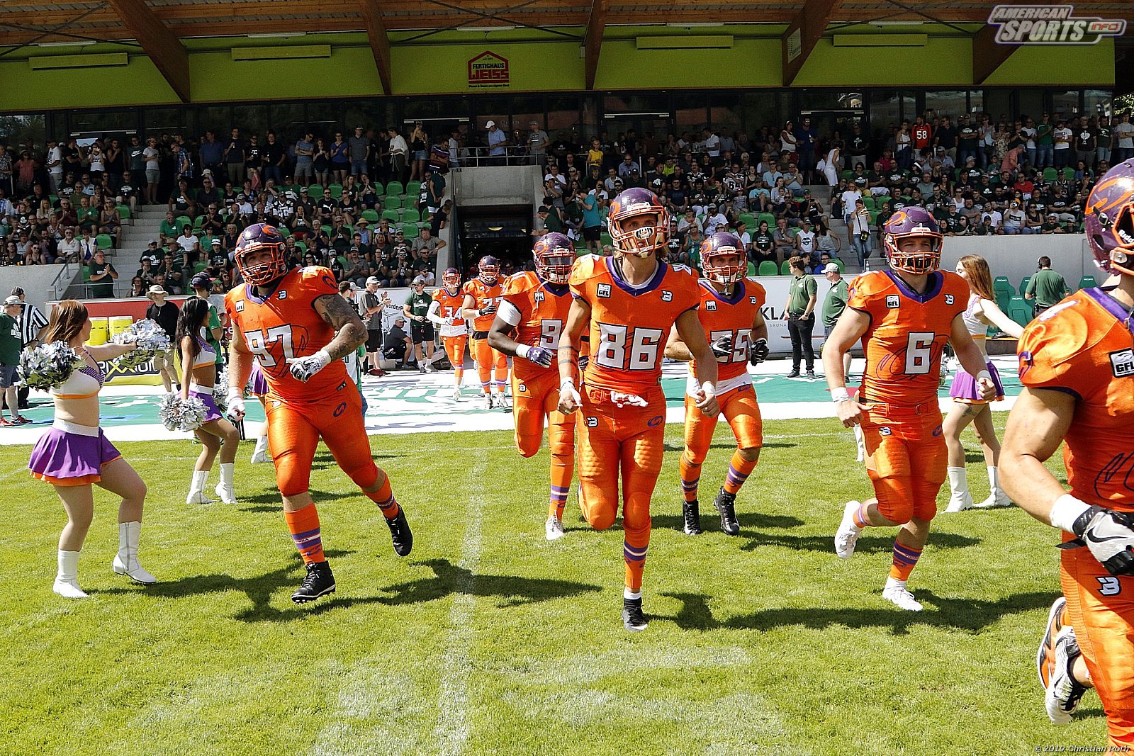 GFL Süd: Schwäbisch Hall Unicorns vs Frankfurt Universe 42:34 11.08.2019