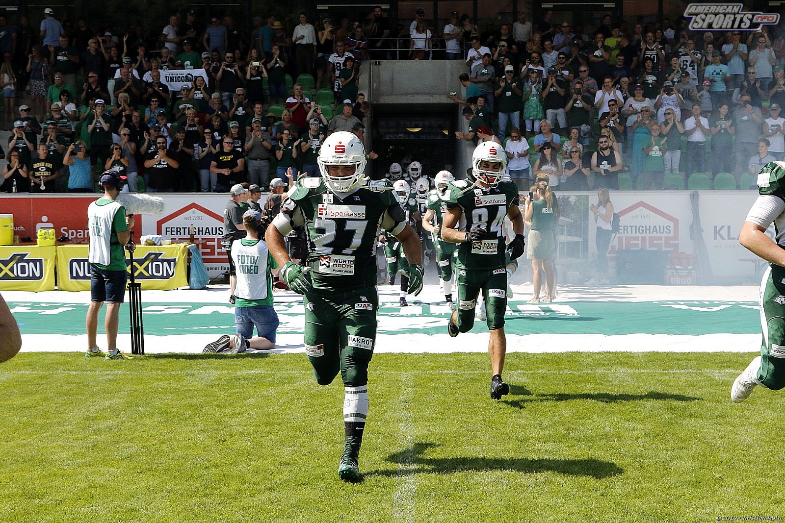 GFL Süd: Schwäbisch Hall Unicorns vs Frankfurt Universe 42:34 11.08.2019