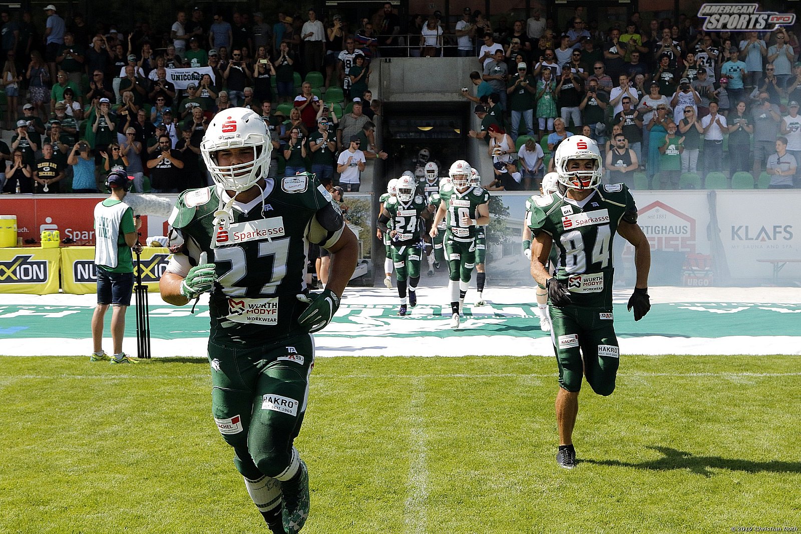 GFL Süd: Schwäbisch Hall Unicorns vs Frankfurt Universe 42:34 11.08.2019