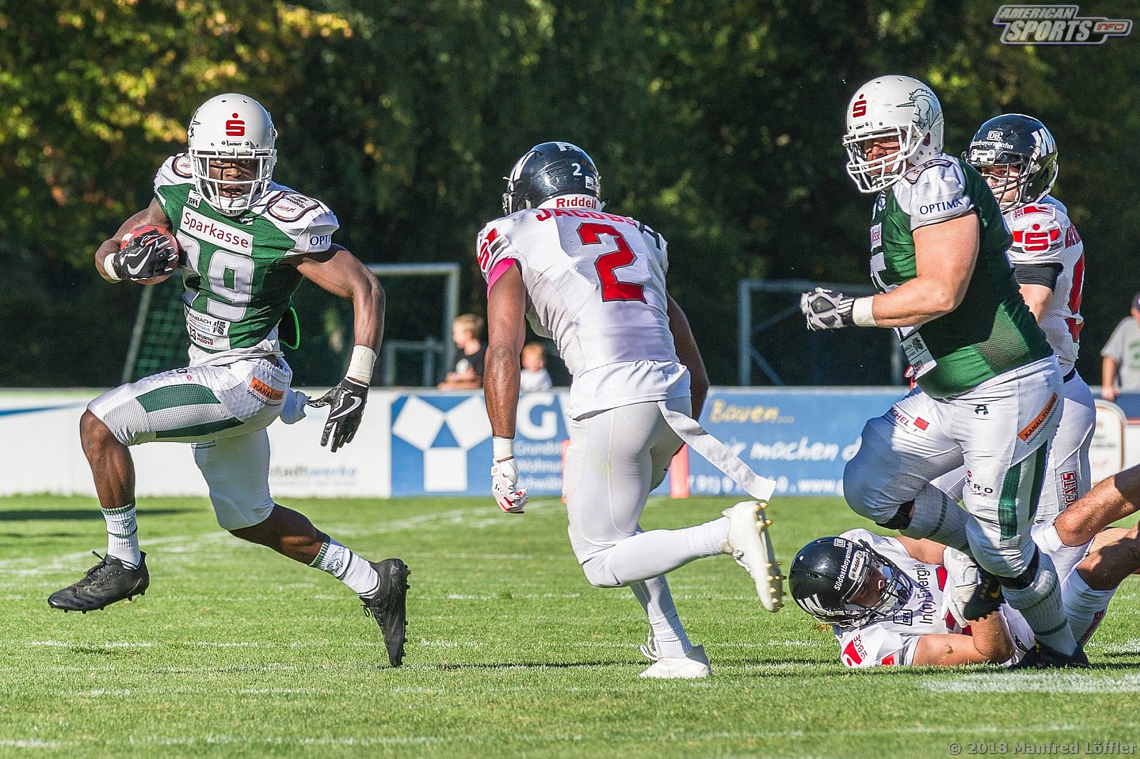 GFL Schwäbisch Hall Unicorns vs Kirchdorf Wildcats 40:00 08.09.2018
