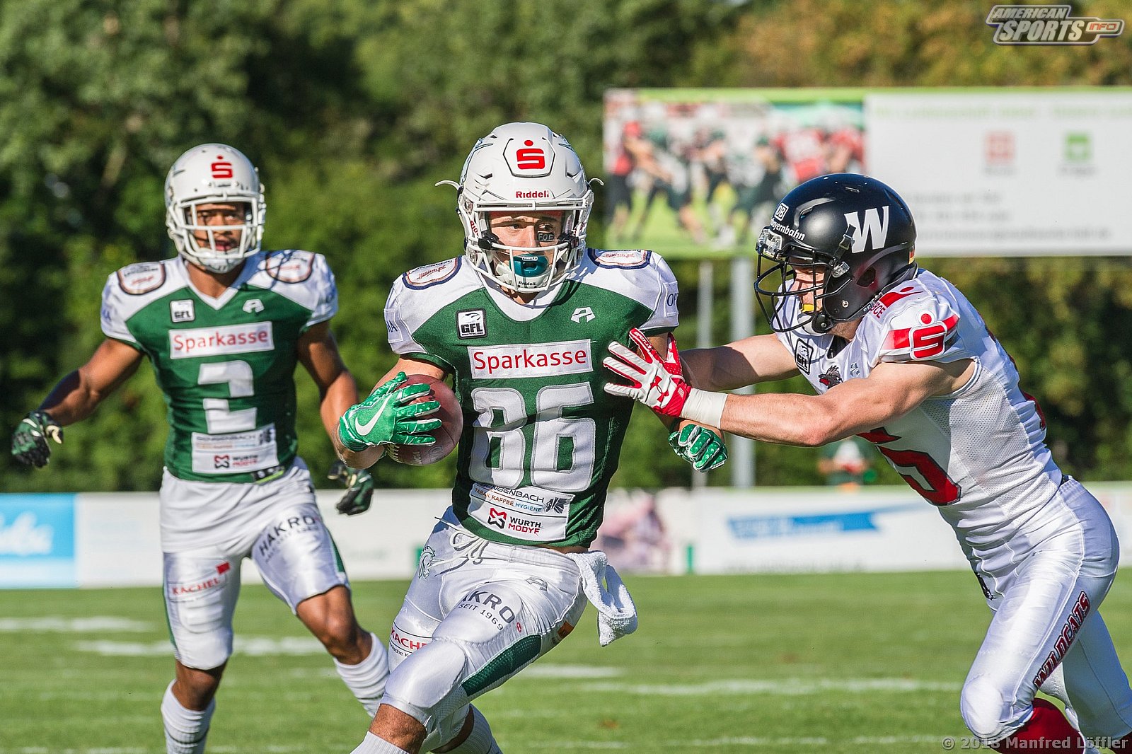 GFL Schwäbisch Hall Unicorns vs Kirchdorf Wildcats 40:00 08.09.2018