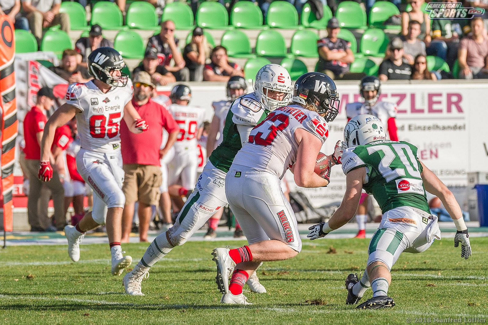 GFL Schwäbisch Hall Unicorns vs Kirchdorf Wildcats 40:00 08.09.2018