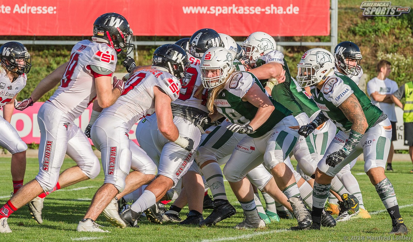 GFL Schwäbisch Hall Unicorns vs Kirchdorf Wildcats 40:00 08.09.2018