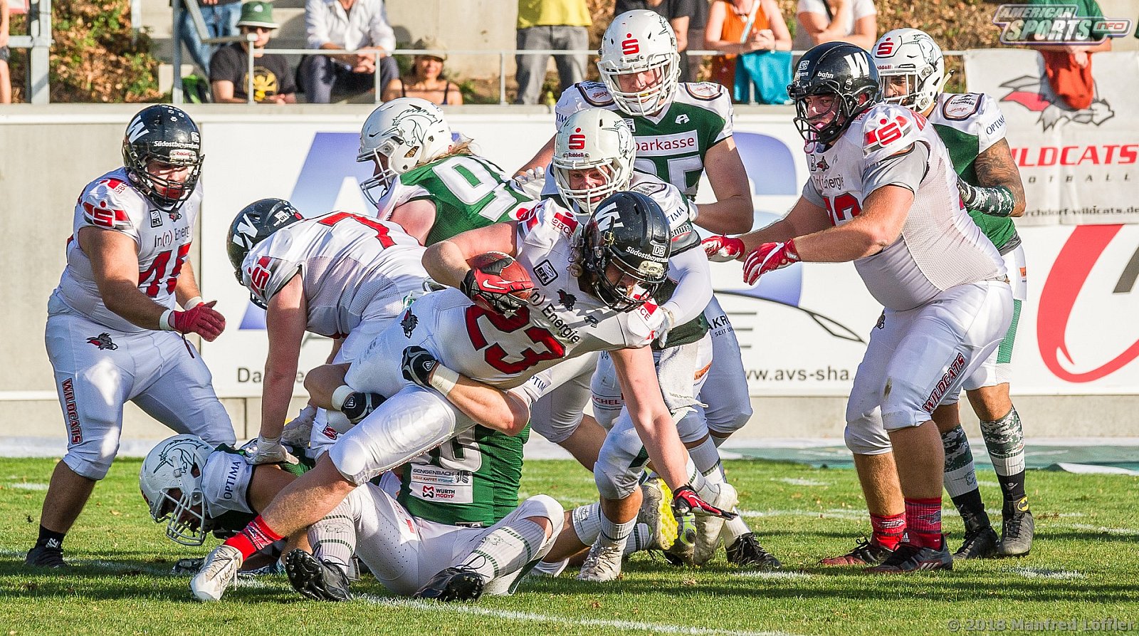 GFL Schwäbisch Hall Unicorns vs Kirchdorf Wildcats 40:00 08.09.2018