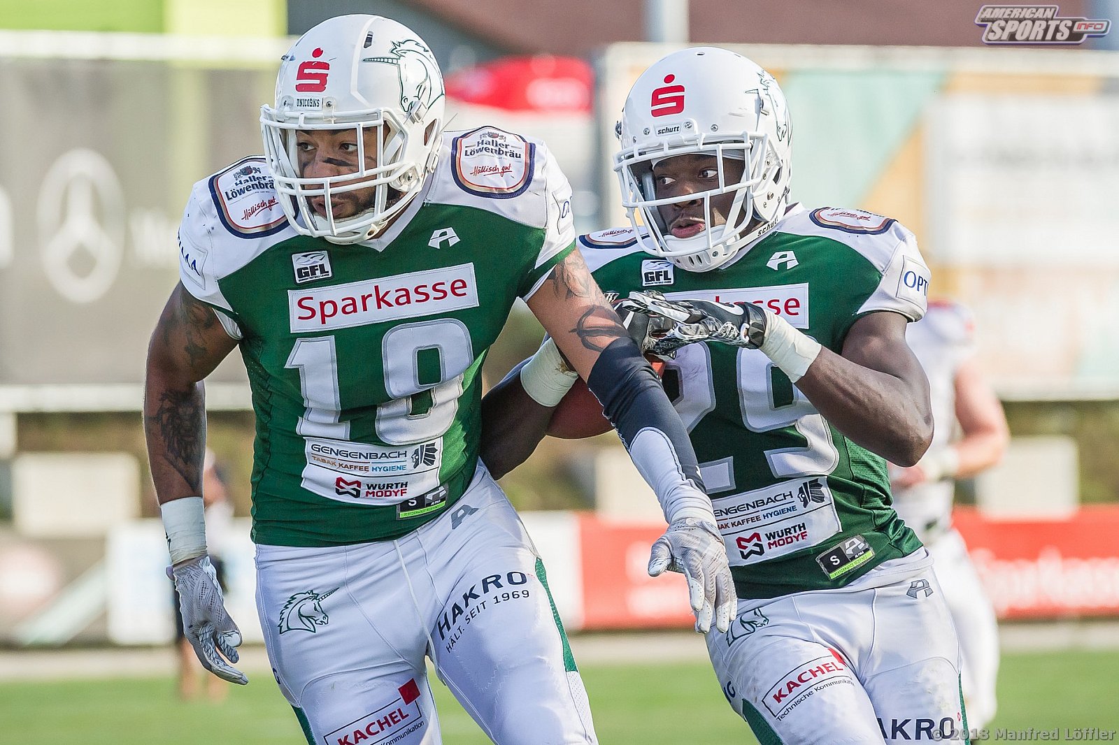 GFL Schwäbisch Hall Unicorns vs Kirchdorf Wildcats 40:00 08.09.2018