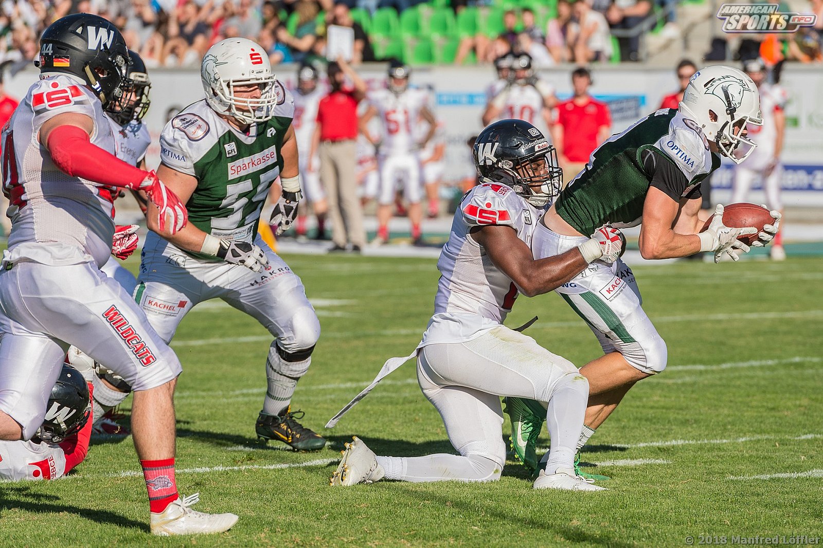 GFL Schwäbisch Hall Unicorns vs Kirchdorf Wildcats 40:00 08.09.2018