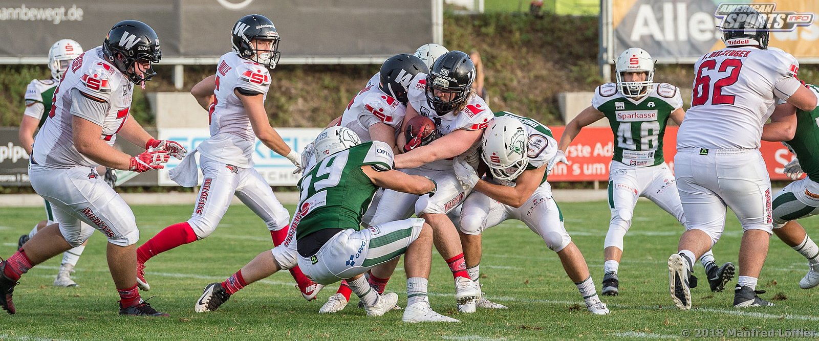 GFL Schwäbisch Hall Unicorns vs Kirchdorf Wildcats 40:00 08.09.2018