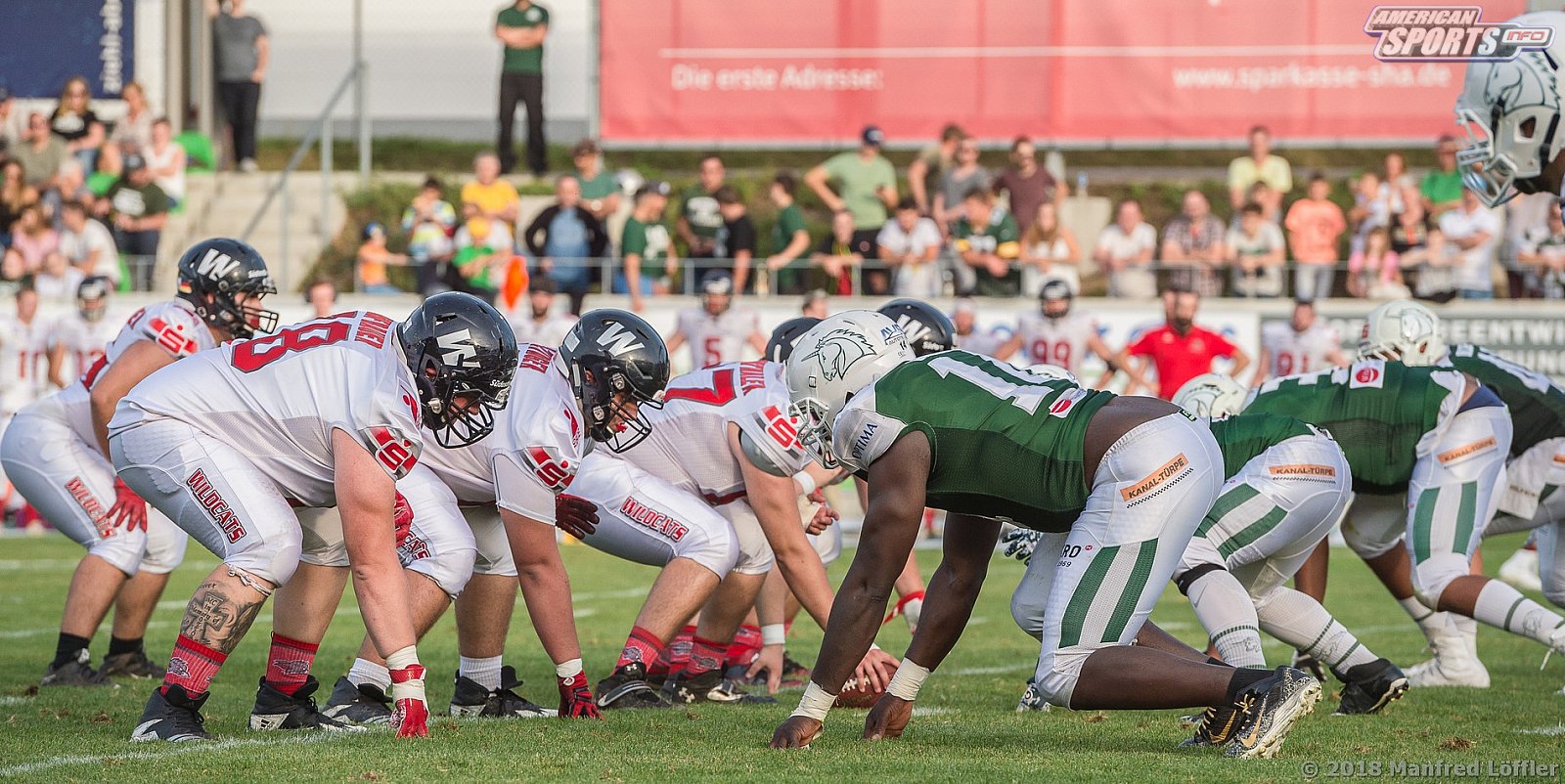 GFL Schwäbisch Hall Unicorns vs Kirchdorf Wildcats 40:00 08.09.2018