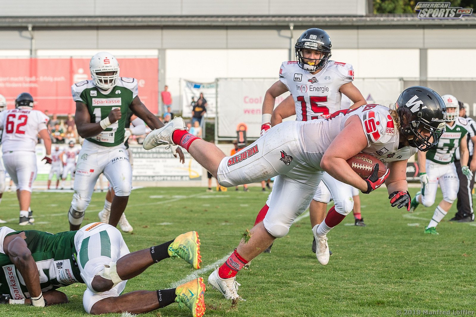 GFL Schwäbisch Hall Unicorns vs Kirchdorf Wildcats 40:00 08.09.2018