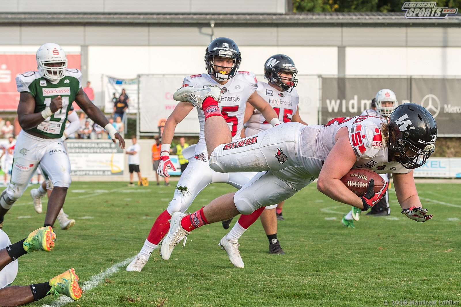 GFL Schwäbisch Hall Unicorns vs Kirchdorf Wildcats 40:00 08.09.2018