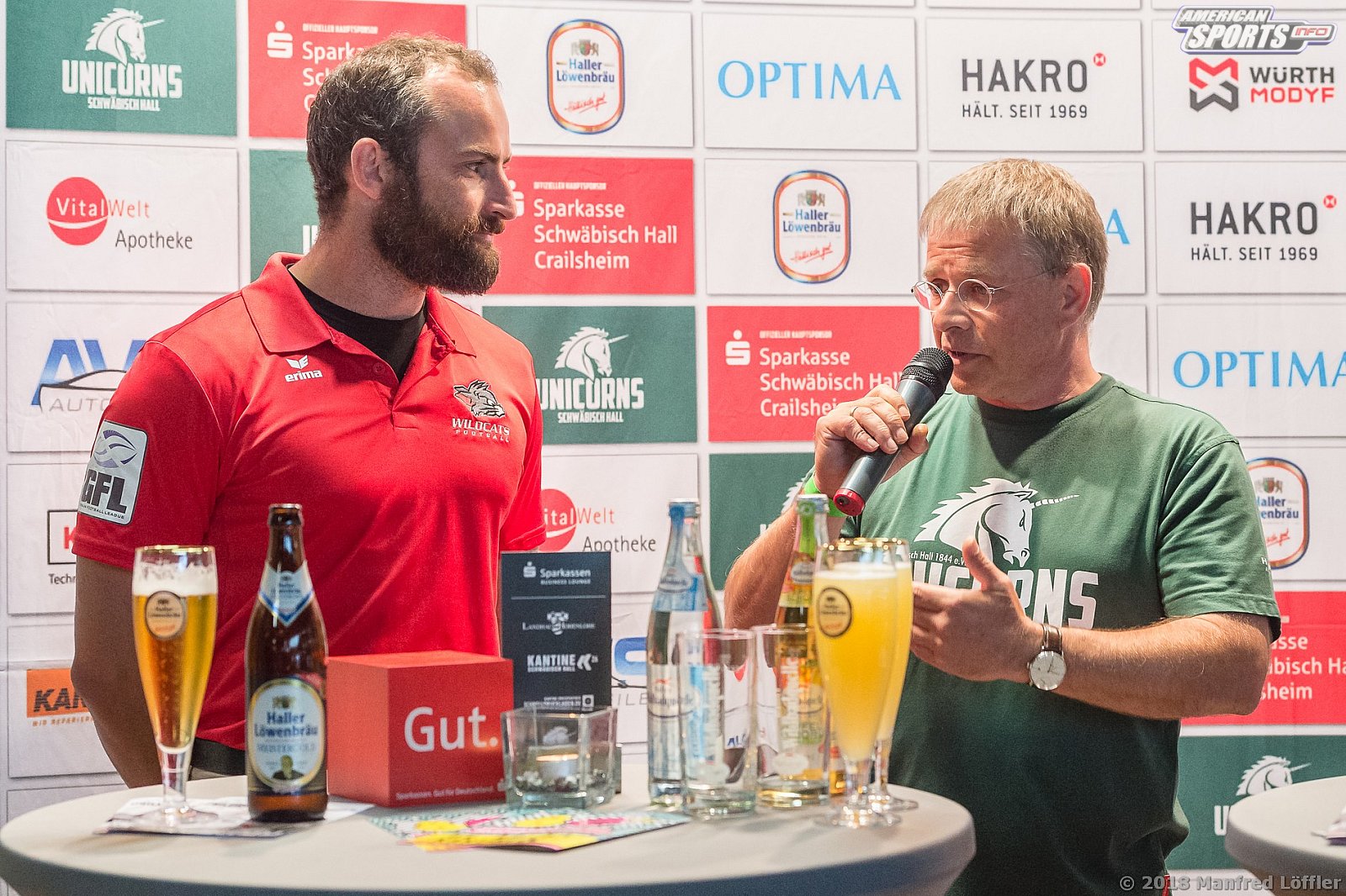 GFL Schwäbisch Hall Unicorns vs Kirchdorf Wildcats 40:00 08.09.2018