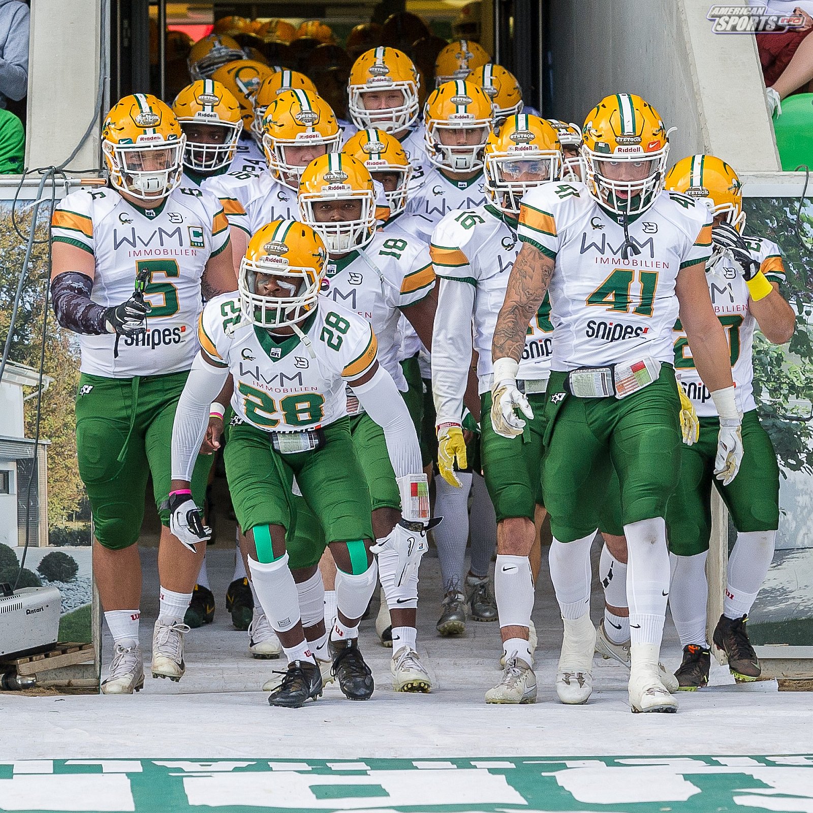 SHU_vs_Cologne_Crocodiles - GFL Playoffs: Schwäbisch Hall Unicorns vs Cologne Crocodiles 37:14 22.09.2018 Galerie 2