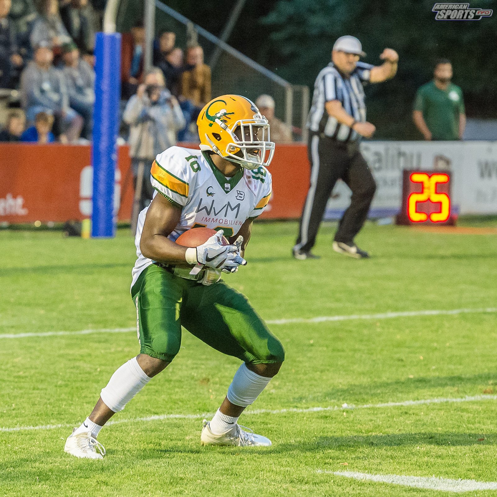 SHU_vs_Cologne_Crocodiles - GFL Playoffs: Schwäbisch Hall Unicorns vs Cologne Crocodiles 37:14 22.09.2018 Galerie 2
