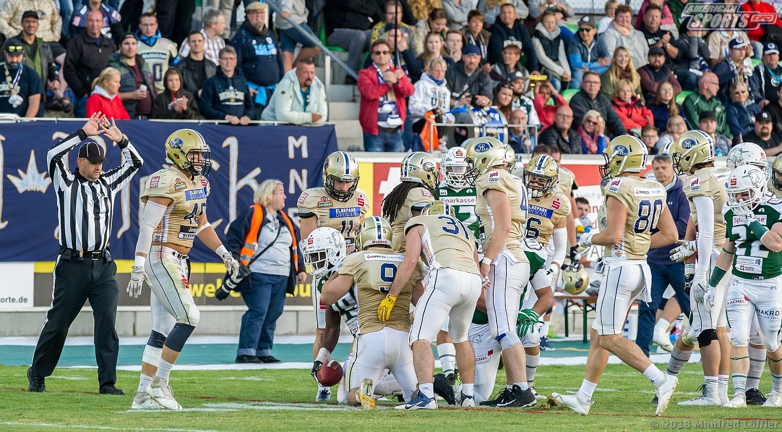 GFL Football: Schwäbisch Hall Unicorns vs Dresden Monarchs 23:07 29.09.2018