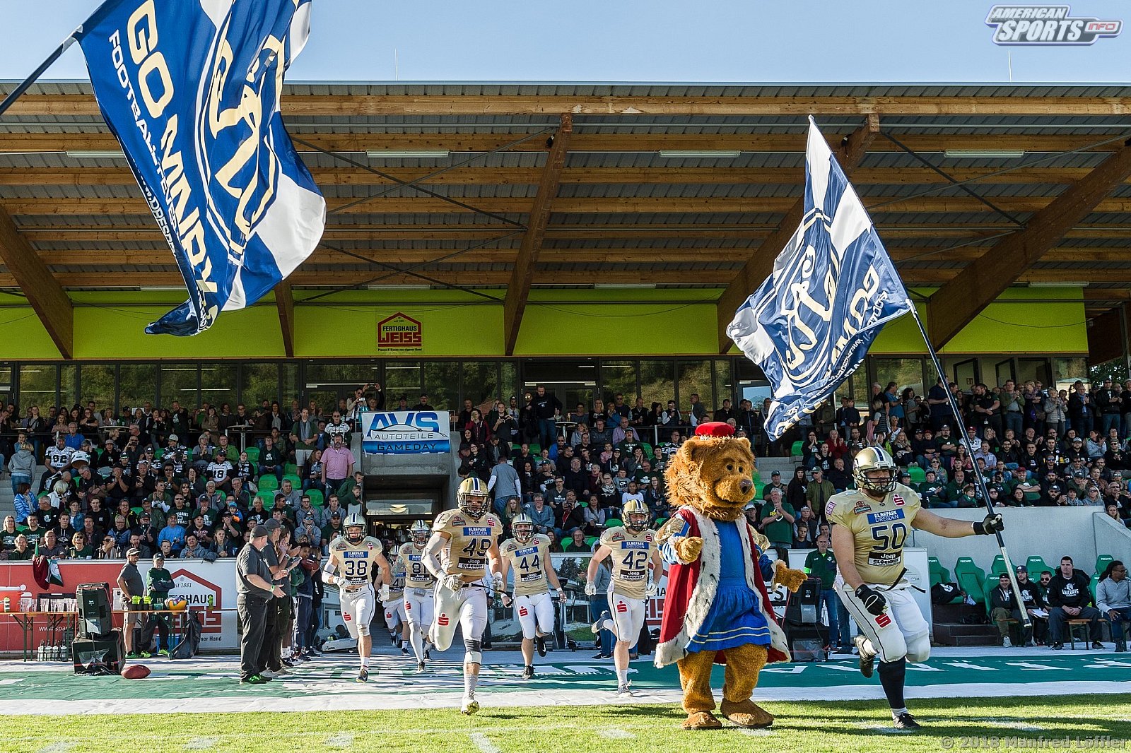 GFL Football: Schwäbisch Hall Unicorns vs Dresden Monarchs 23:07 29.09.2018