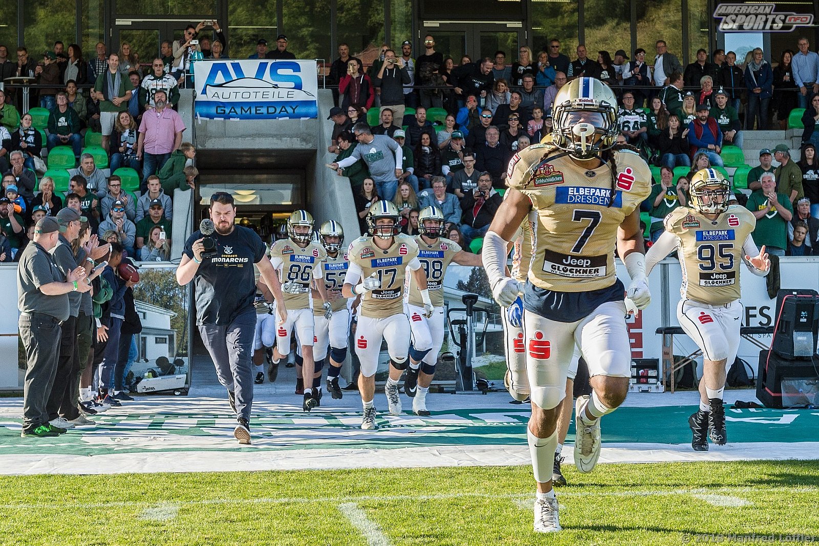 GFL Football: Schwäbisch Hall Unicorns vs Dresden Monarchs 23:07 29.09.2018