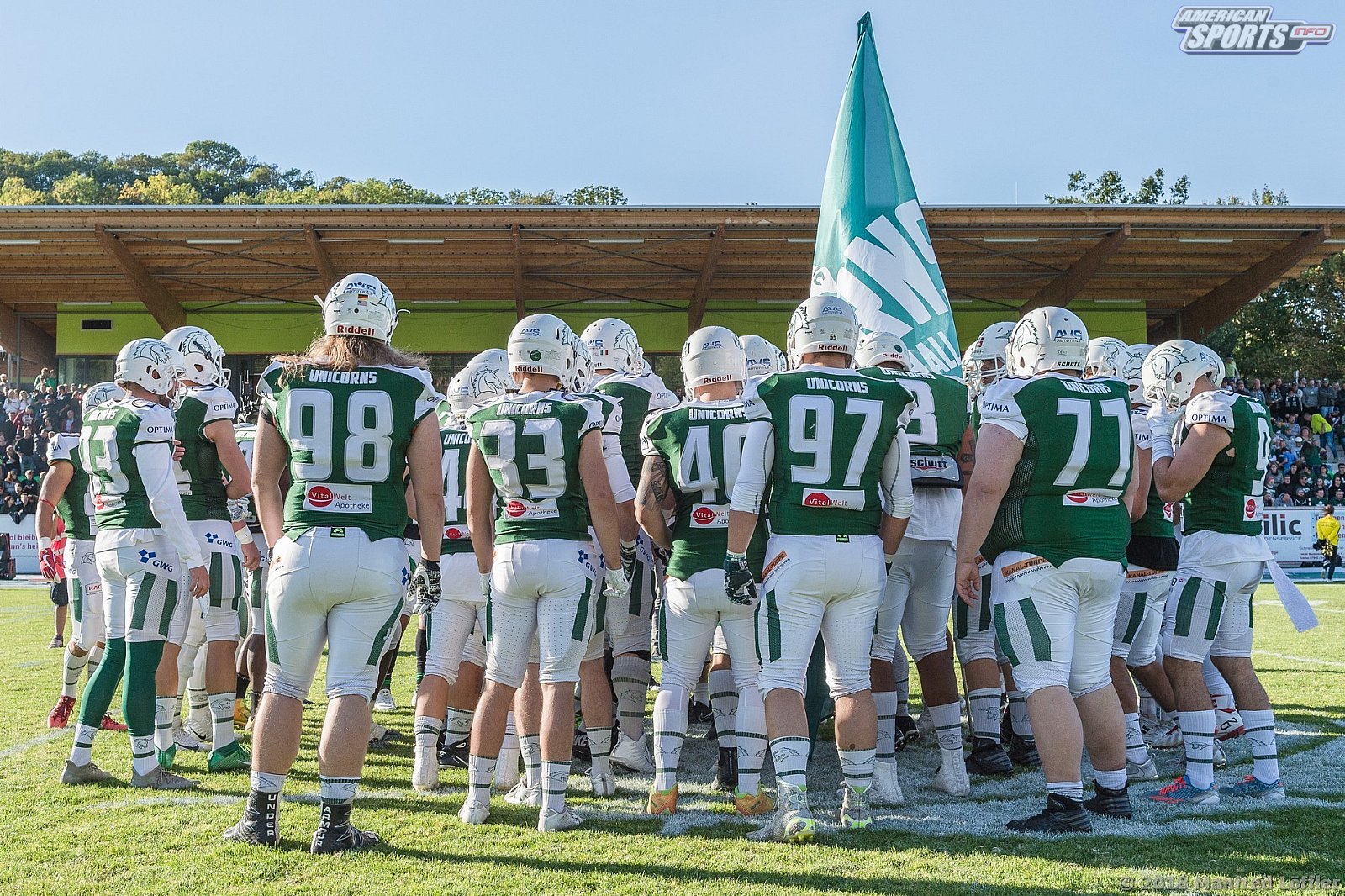 GFL Football: Schwäbisch Hall Unicorns vs Dresden Monarchs 23:07 29.09.2018