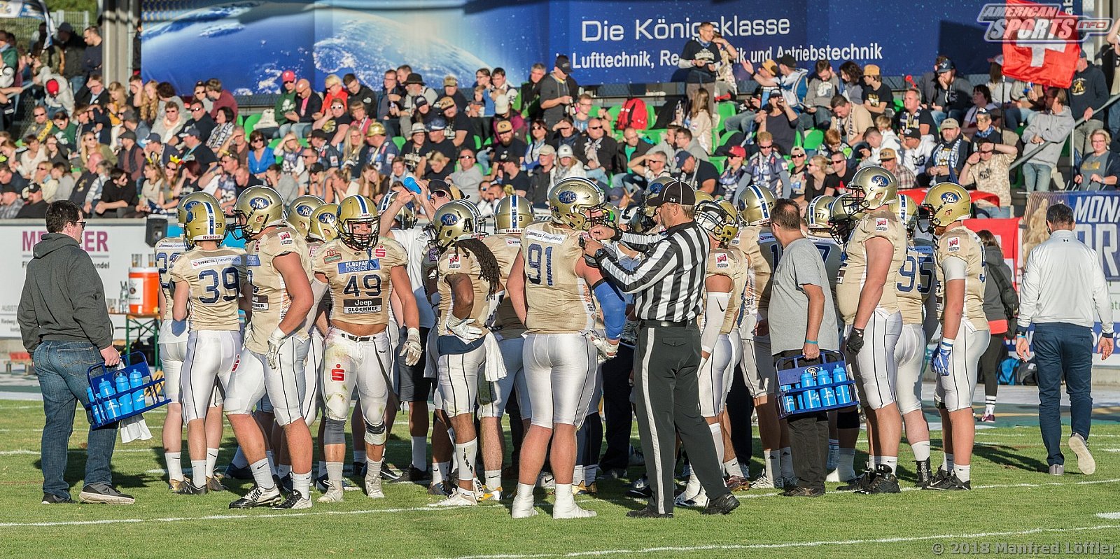 GFL Football: Schwäbisch Hall Unicorns vs Dresden Monarchs 23:07 29.09.2018