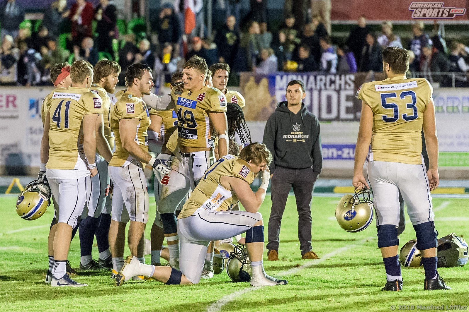 GFL Football: Schwäbisch Hall Unicorns vs Dresden Monarchs 23:07 29.09.2018
