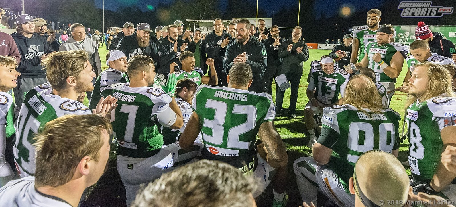 GFL Football: Schwäbisch Hall Unicorns vs Dresden Monarchs 23:07 29.09.2018