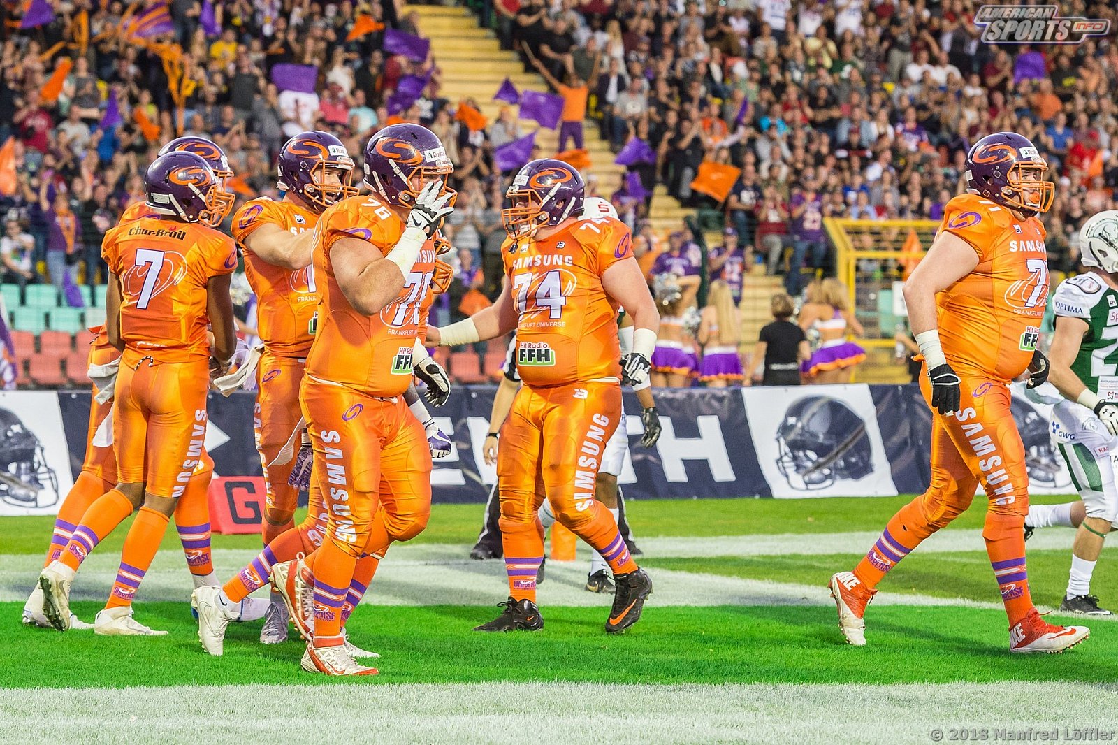 GFL Football: Germanbowl XL Frankfurt vs Hall 19:21 13.10.2018 Galerie 2