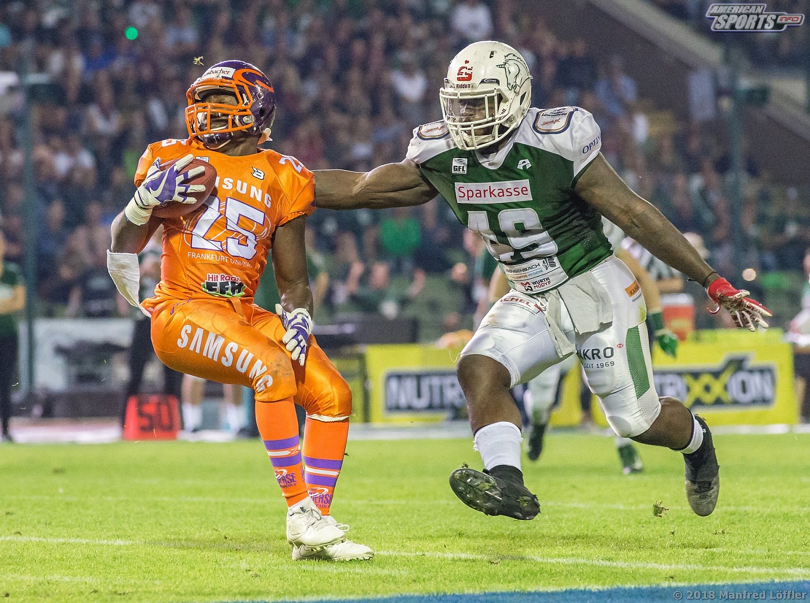 GFL Football: Germanbowl XL Frankfurt vs Hall 19:21 13.10.2018 Galerie 2