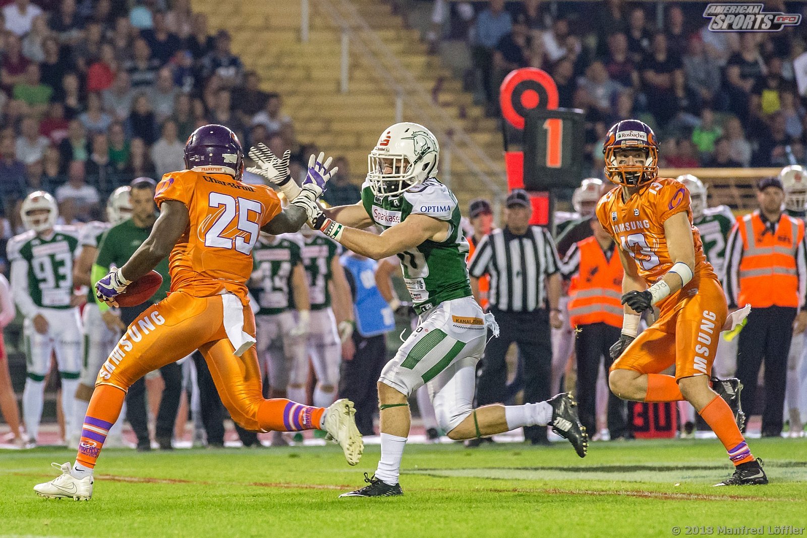 GFL Football: Germanbowl XL Frankfurt vs Hall 19:21 13.10.2018 Galerie 2