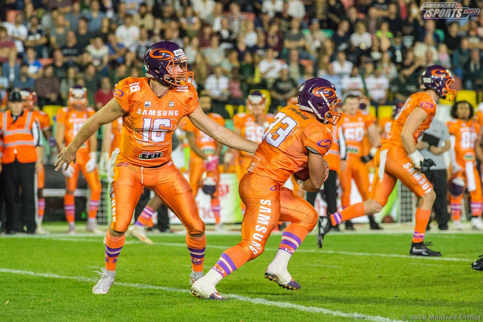 GFL Football: Germanbowl XL Frankfurt vs Hall 19:21 13.10.2018 Galerie 2