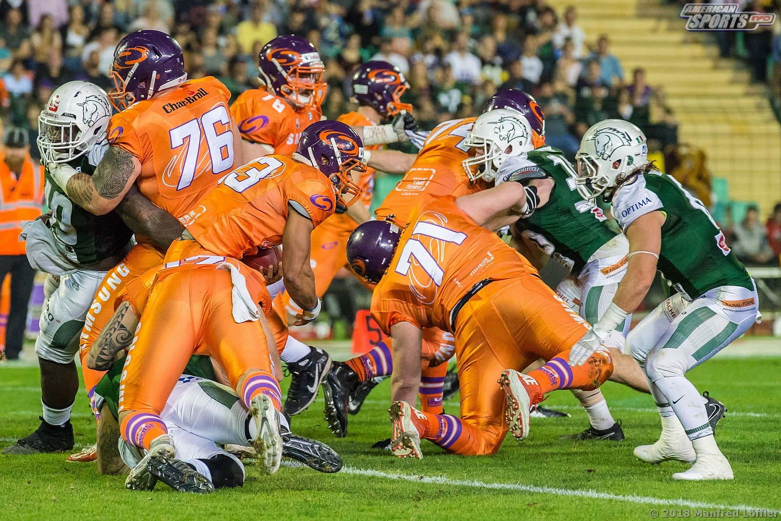 GFL Football: Germanbowl XL Frankfurt vs Hall 19:21 13.10.2018 Galerie 2