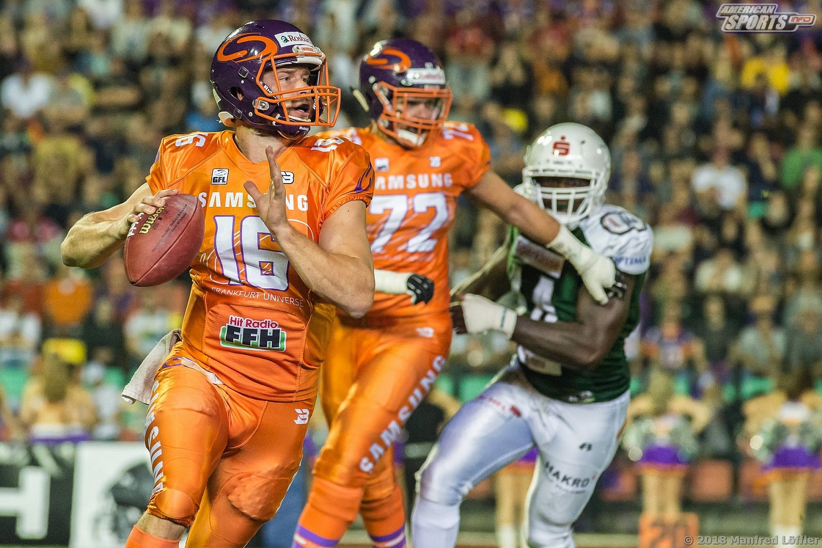 GFL Football: Germanbowl XL Frankfurt vs Hall 19:21 13.10.2018 Galerie 2