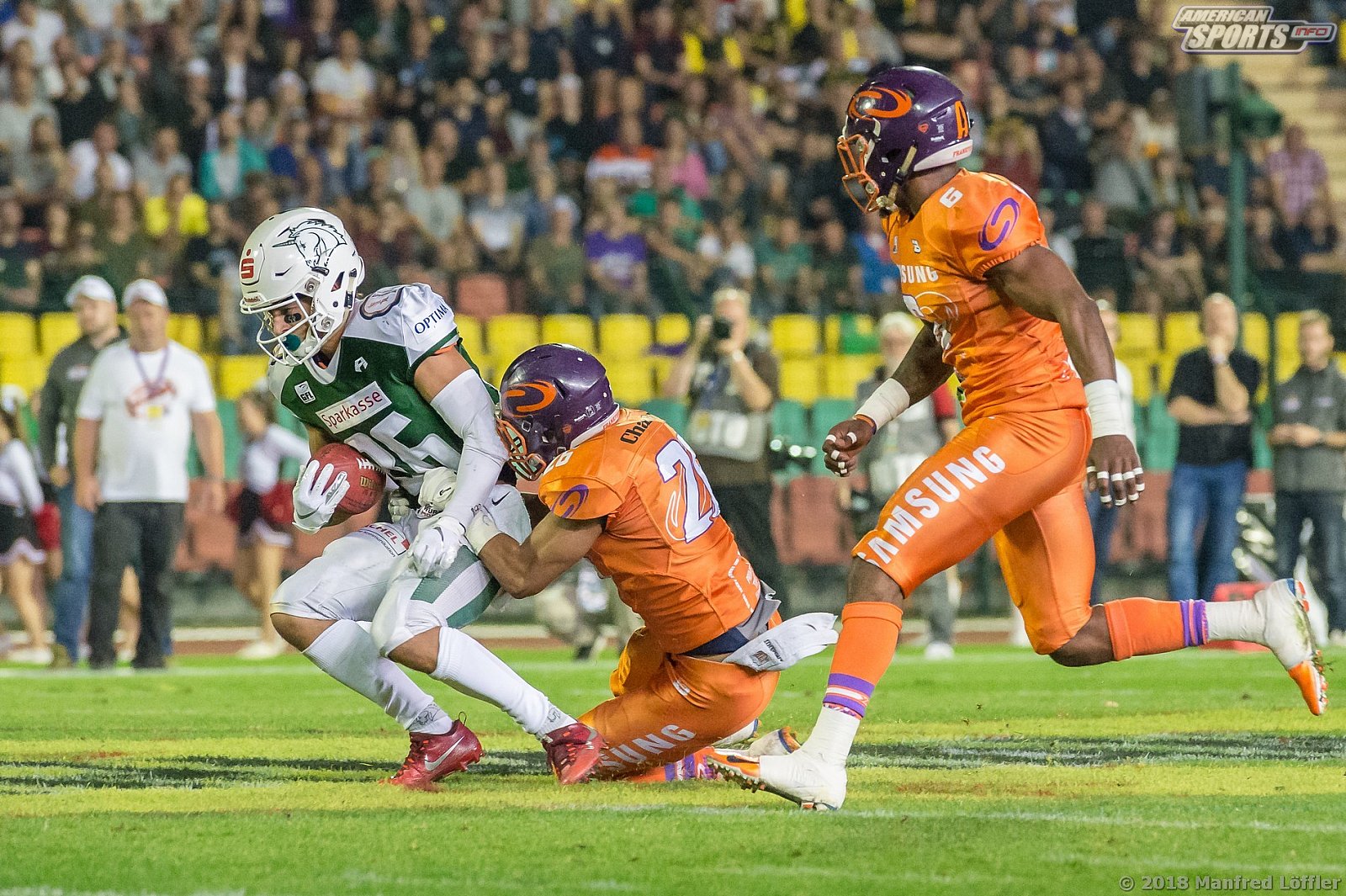 GFL Football: Germanbowl XL Frankfurt vs Hall 19:21 13.10.2018 Galerie 2