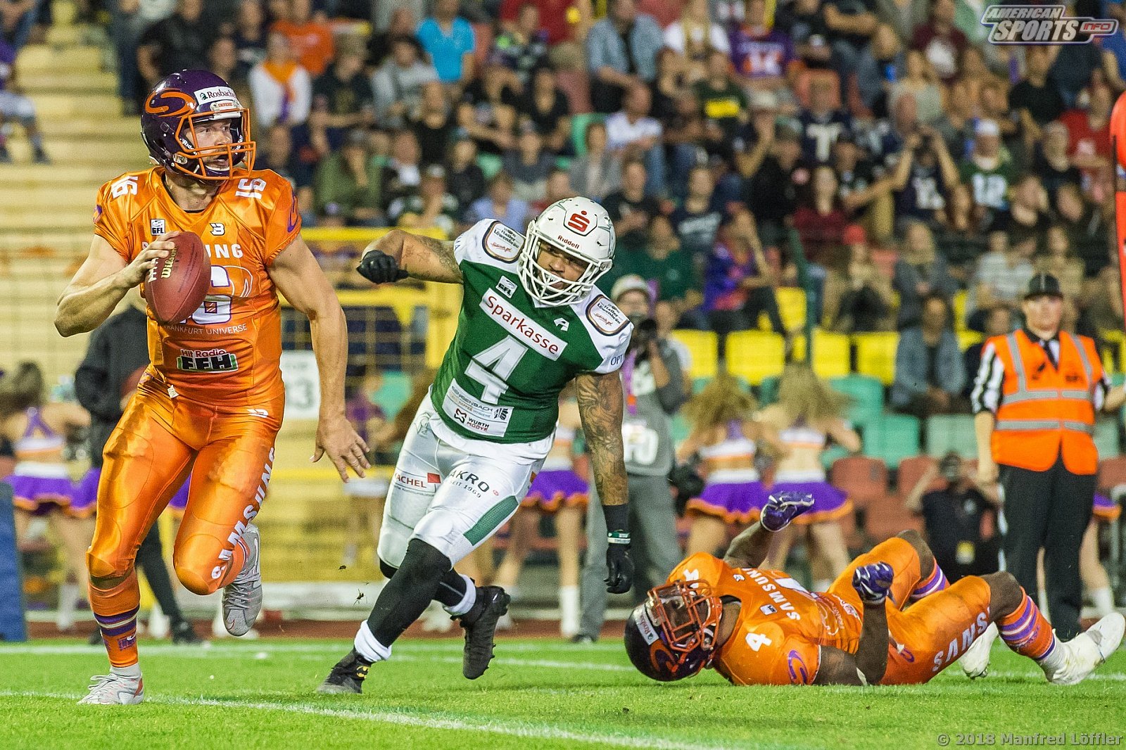 GFL Football: Germanbowl XL Frankfurt vs Hall 19:21 13.10.2018 Galerie 2