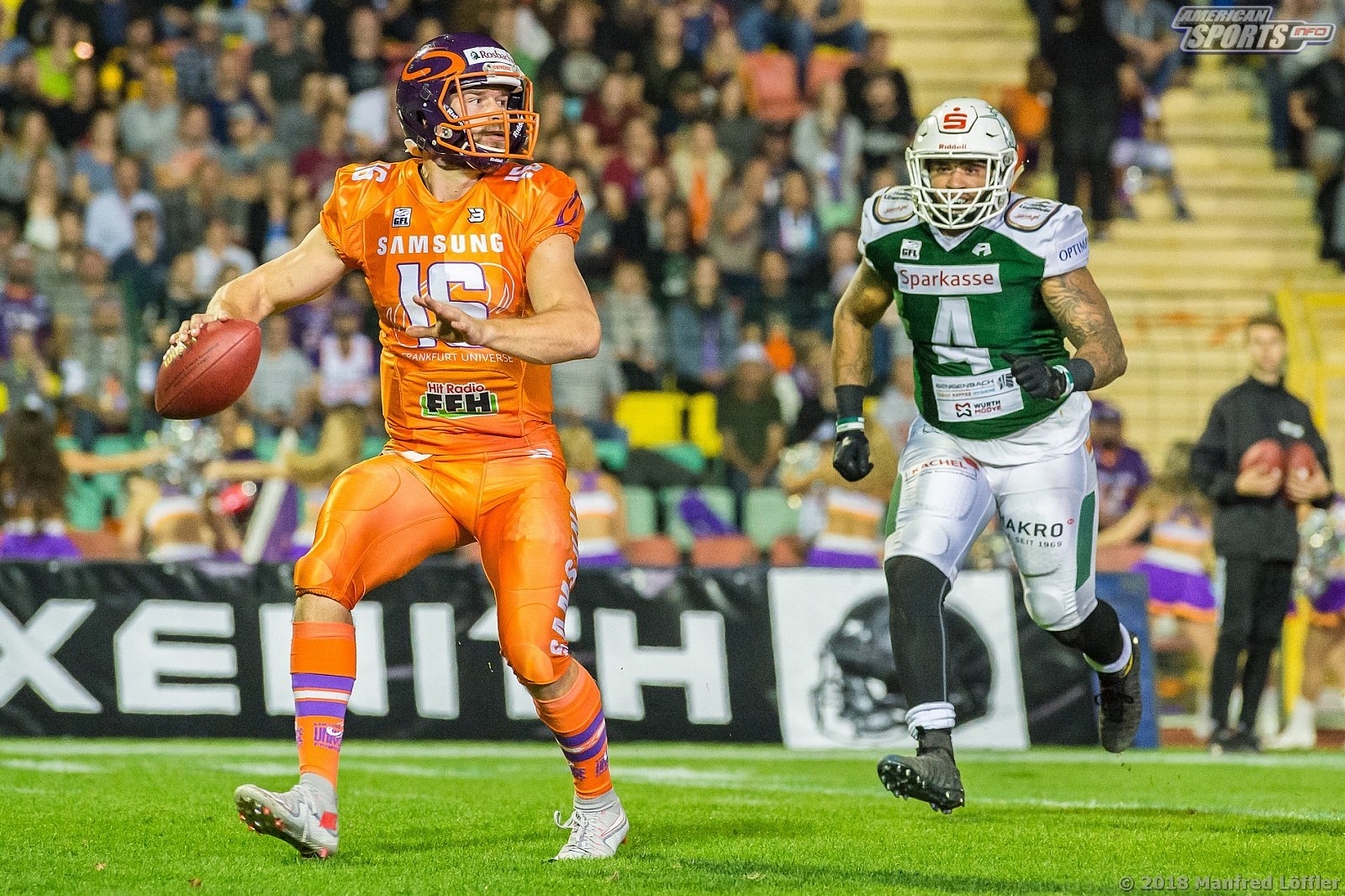 GFL Football: Germanbowl XL Frankfurt vs Hall 19:21 13.10.2018 Galerie 2